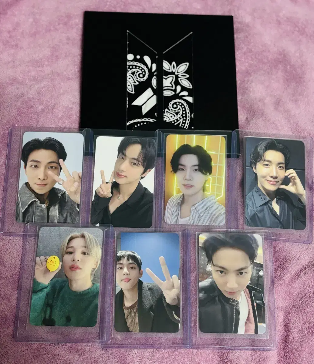 2025 Bts FESTA ARMY Zone Photocard Bandana Set on Bunjang